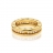 1-band Yellow Gold Ring with Diamonds