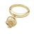 Yellow gold small ring
